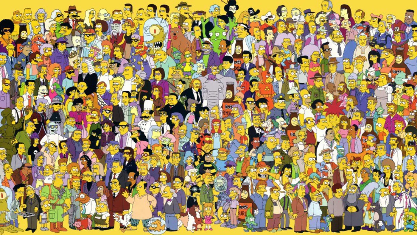 personajes los simpson